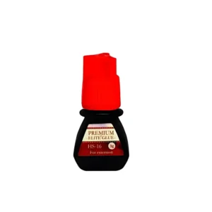 Cola Adesivo Elite HS16 3ml Extensão de Cílios tampa vermelha