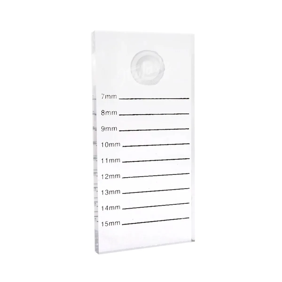 Paleta Acrilica Suporte para Cílios e Cola